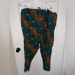Ankara drawstring Pants